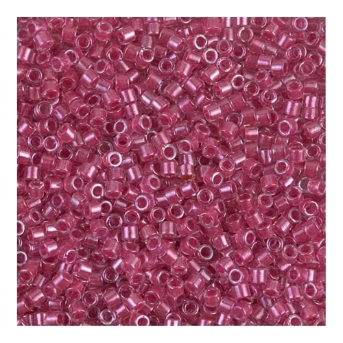 Miyuki Delica 10/0 DBM0914 - Crystal Lined Sparkling Rose x8g