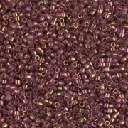 Miyuki Delica 11/0 DB0103 - Dark Topaz Rainbow Gold Luster x8g
