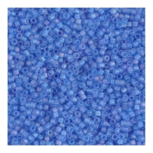 Miyuki Delica 11/0 DB1285 - Mat Transparent Azure AB x8g