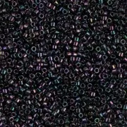 Miyuki Delica 11/0 DB0004 - Metallic Dark Plum Iris   x8g