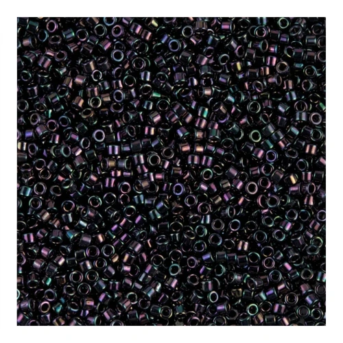 Miyuki Delica 11/0 DB0004 - Metallic Dark Plum Iris x8g