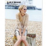 Laine Fashion Cotton M�tallis� Rico Design Or Rose 007 x 50g