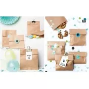 DIY Pochette en papier Yey - 120x185 mm - Let's party - Kraft x24