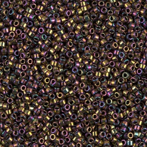 Miyuki Delica 11/0 DB0023 - Smoky Gold Iris Metallic x8g