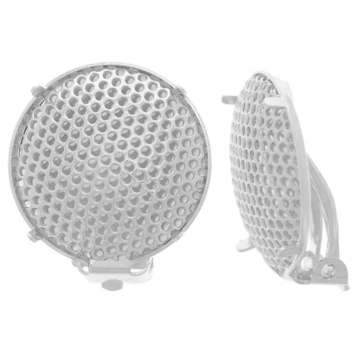 Clips tamis 21 mm argenté x2
