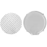 Clips tamis 21 mm argenté x2