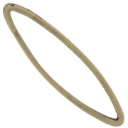 Intercalaires ovales 29x8 mm - Bronze x6|raw }}