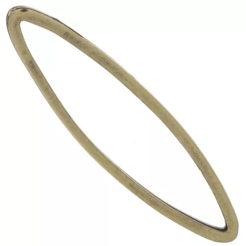 Intercalaires ovales 29x8 mm - Bronze x6