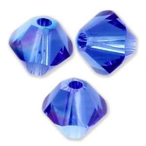 **25 perles toupies 4 mm SWAROVSKI CRYSTAL MOONLIGHT 5328 **