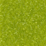 Miyuki Delica 11/0 DB0712 - Transparent Chartreuse x8g|raw }}
