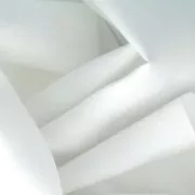 Tissu popeline de coton - Blanc x50cm