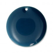 Sequins ronds en métal et résine époxy 20 mm Petrol x5|raw }}