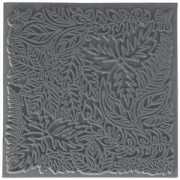 Plaque de texture - Tapis d'empreinte pour pâte polymère 9 cm Leaves