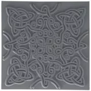 Plaque de texture pour pâte polymère 9 cm Celtic Knot