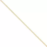 Chaîne maille gourmette 1.5 mm en Gold filled (or laminé) x 50 cm