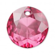 Pendentif PureCrystal 6430 14 mm Rose x1|raw }}