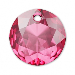 Pendentif PureCrystal 6430 14 mm Rose x1