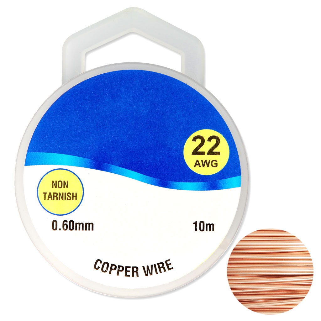 Fil De Cuivre Craft Wire Souple 0,32 Mm Doré Anti-ternissement X13,7m - Perles & Co