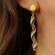 Miyuki Delica 11/0 DB0310 - Mat Black x8g