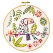 Kit broderie - Fabrication Artisanale Francaise - Gaëtan le toucan x1