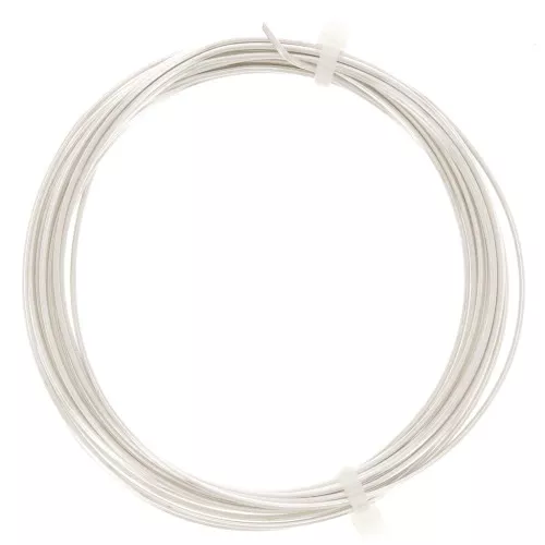 Fil de cuivre pour bijoux 1 mm Argenté x4m