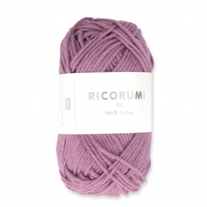 Coton Ricorumi par Rico Design pour Amigurumi Mauve 019 x 25g