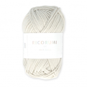Coton Ricorumi par Rico Design pour Amigurumi Gris Clair 003 x 25g