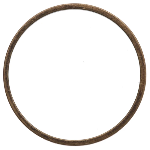 Anneau de montage et tissage rond 22 mm - Bronze x1