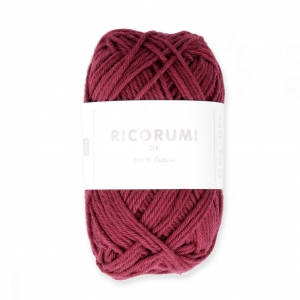 Coton Ricorumi par Rico Design pour Amigurumi Bordeaux 030 x 25g