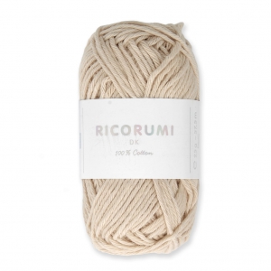 Coton Ricorumi par Rico Design pour Amigurumi Ecru 054 x 25g