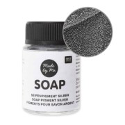 Pigment pour savon Rico Design - Argenté x20ml