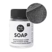 Pigment pour savon Rico Design - Argenté x20ml