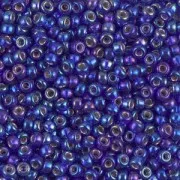 Rocaille Miyuki 8/0 1020 - Silver Lined Cobalt AB x8g