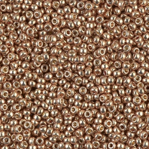 Rocaille Miyuki Duracoat 11/0 4204 - Galvanized Champagne x100g
