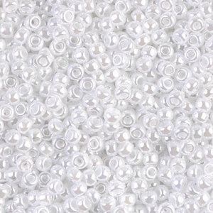 Rocaille Miyuki 11/0 528 - White Pearl Ceylon x100g