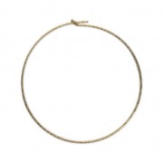 Créoles fines diamantées à décorer 25 mm en Gold filled (or laminé) x2|raw }}