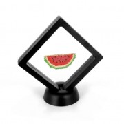 Cadre de présentation 3D pour tissages de perles ou autres objets 9x9 cm - Noir|raw }}