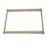 Cadre rectangulaire en bois pour Broderie Tapisserie et Punch Needle - 40x60 cm