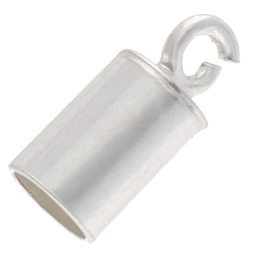 Embouts pour cordon 4 mm en Argent 925 x2