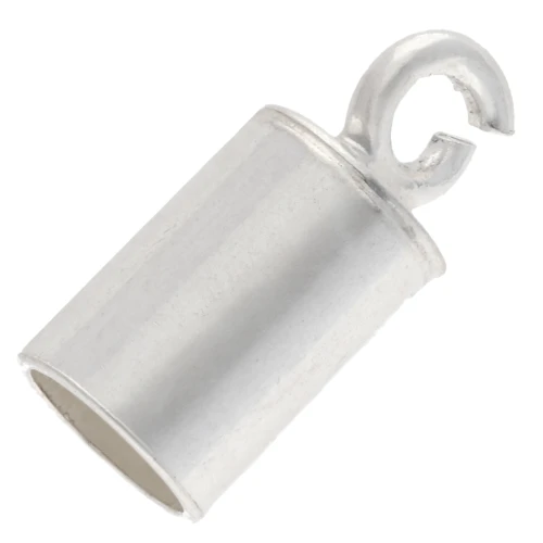 Embouts pour cordon 4 mm en Argent 925 x2