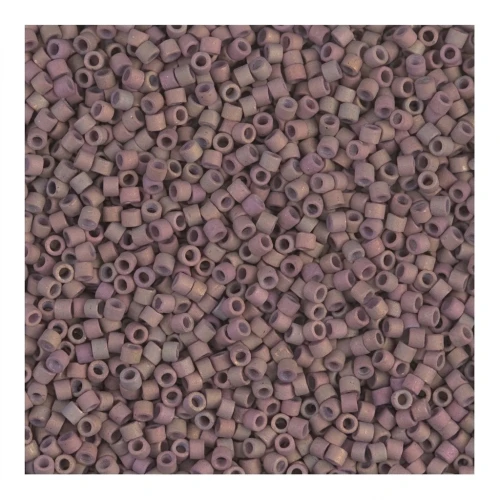 Miyuki Delica 11/0 DB1061 - Mat Metallic Dusky Clay AB x8g