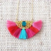 Pompon imitation coton 27-30 mm Multi Pastel x1