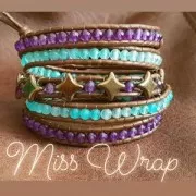 Perles en verre Star Beads par Perles & Co 11x11 mm Opaque Luster Amethyst x30