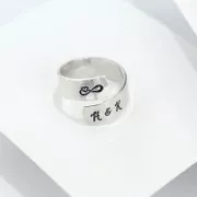 Poinçon à frapper ImpressArt - 6 mm - Infini avec un coeur x1