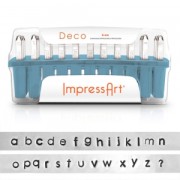 Set de poinçons à frapper ImpressArt - 6 mm - Alphabet en minuscules - DECO x27|raw }}