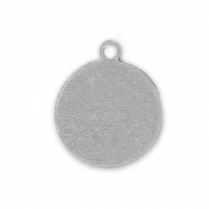 Breloque ronde ImpressArt pour poinçons à frapper 13 mm en aluminium x1