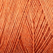 Fil de lin ciré pour bijoux micro macramé 0.7 mm couleur Orange n°8 x 100 g