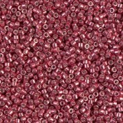 Miyuki Delica 11/0 DB0428 - Galvanized Light Cranberry x8g