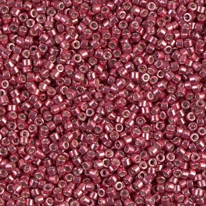 Miyuki Delica 11/0 DB0428 - Galvanized Light Cranberry x8g