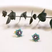 Rocaille Miyuki 11/0 412F - Mat Opaque Turquoise Green x8g